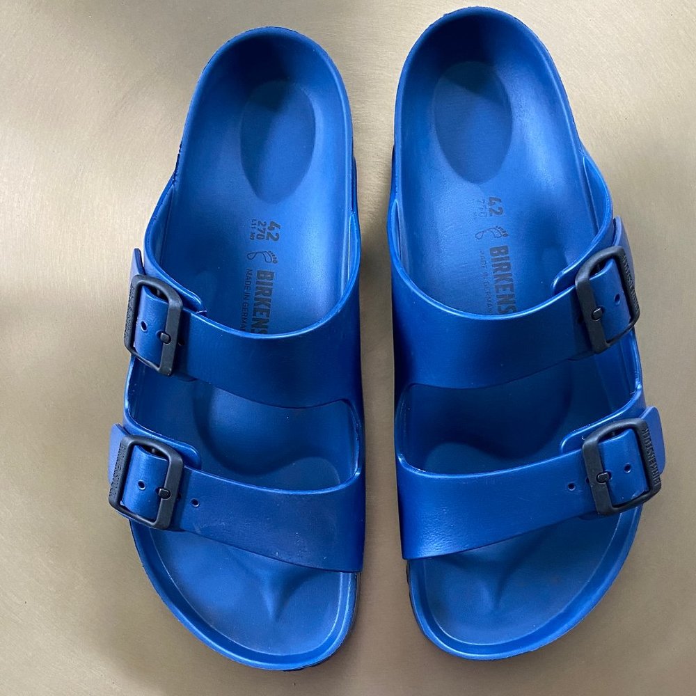 Birkenstock Arizona EVA SANDALS Blue Size 42/11